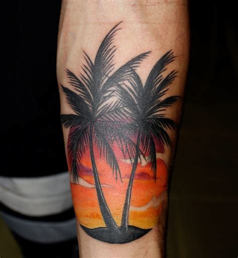 playa tatuajes de palmeras|30 ideas de Playa 